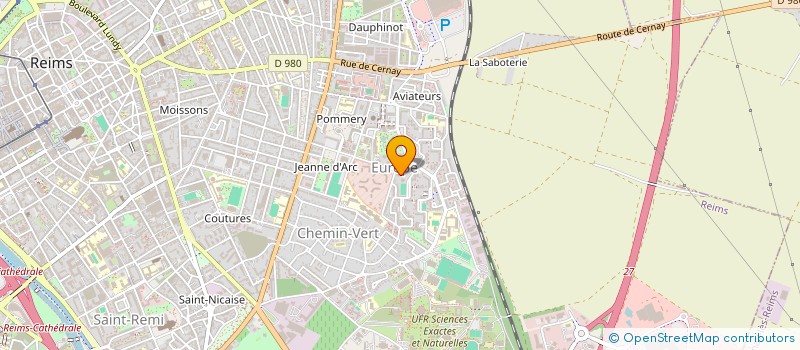 localisation de l'entreprise SYNDIC DES COPRO DE LA RES MEDITERRANEE  REIMS