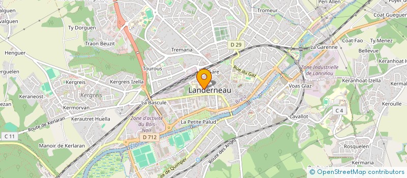 localisation de l'entreprise SYNDIC DES COPROP RESIDENCE DU CENTRE  PENCRAN