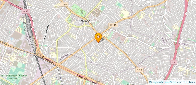 localisation de l'entreprise SYNDIC DES COPROPRIETAIRES  DRANCY