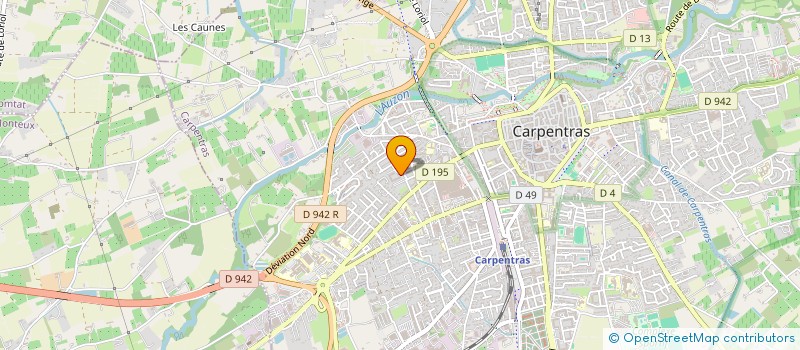 localisation de l'entreprise SYNDIC DES COPROPRIETAIRES DES JARDINS DU VENTOUX  CARPENTRAS