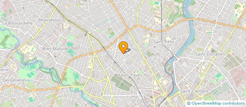 localisation de l'entreprise SYNDIC DES COPROPRIETAIRES POUR IMMEUBLE à NANTES