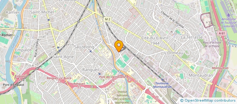 localisation de l'entreprise SYNDIC DES COPROPRIETAIRES RES GALILEE à TOULOUSE