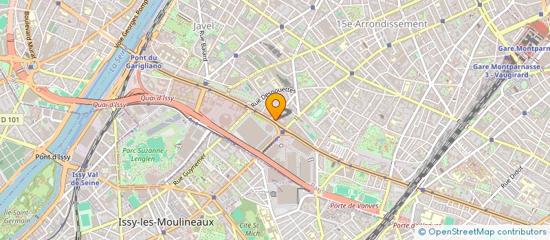 localisation de l'entreprise SYNDIC DU 55 BLD VICTOR  PARIS