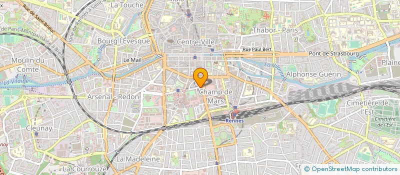 localisation de l'entreprise SYNDIC DU COLOMBIER  RENNES