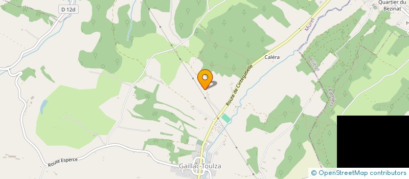 localisation de l'entreprise SYNDIC DU SOLAIRE ET DE L'HABITAT  GAILLAC-TOULZA