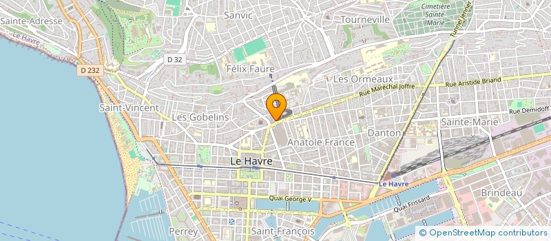 localisation de l'entreprise SYNDIC EDOUARD CORBIERE à LE HAVRE