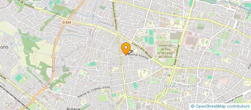 localisation de l'entreprise SYNDIC GRAND FORMAT à PAU