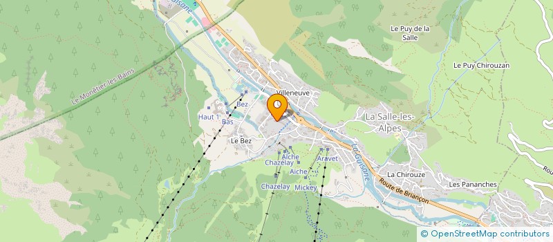 localisation de l'entreprise SYNDIC GRAND PRE  LA SALLE-LES-ALPES