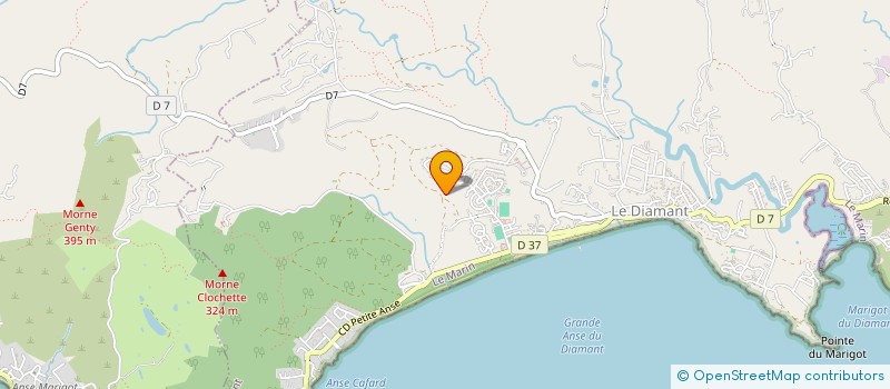 localisation de l'entreprise SYNDIC HIBISCUS  DIAMANT