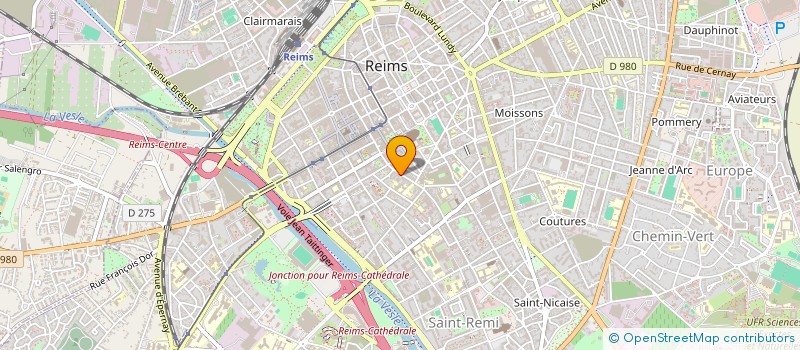 localisation de l'entreprise SYNDIC HORIZON  REIMS