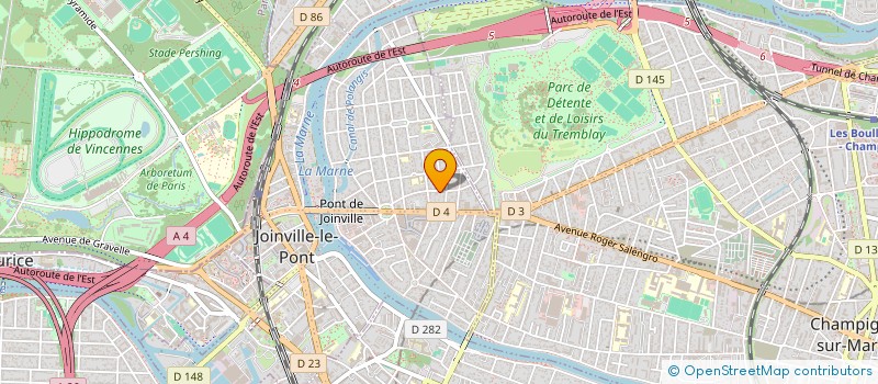 localisation de l'entreprise SYNDIC IMMEUBLE 28 AV JAMIN  JOINVILLE-LE-PONT