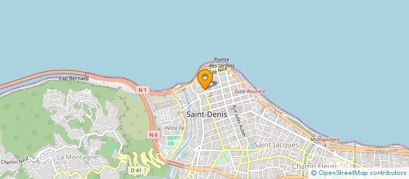 localisation de l'entreprise SYNDIC IMMEUBLE AJAGUIN à SAINT-DENIS