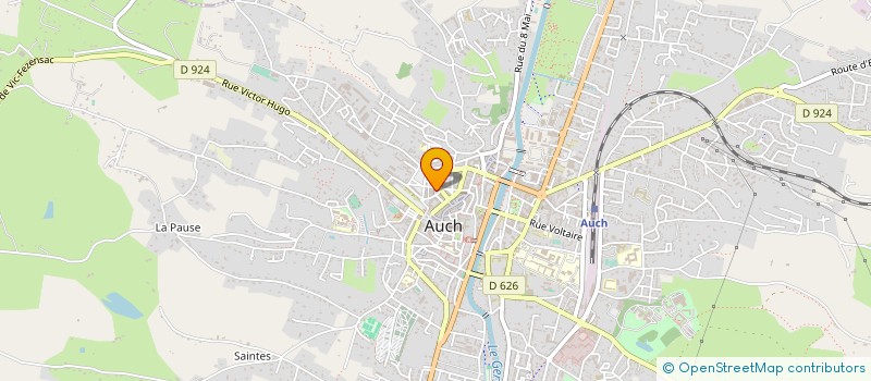 localisation de l'entreprise SYNDIC IMMEUBLE BARA  AUCH