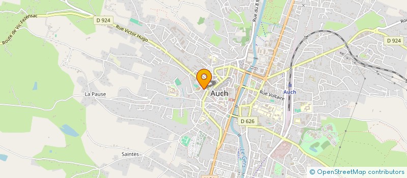 localisation de l'entreprise SYNDIC IMMEUBLE DAGUIN  AUCH