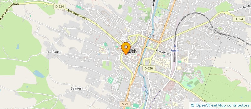 localisation de l'entreprise SYNDIC IMMEUBLE DAGUIN  AUCH