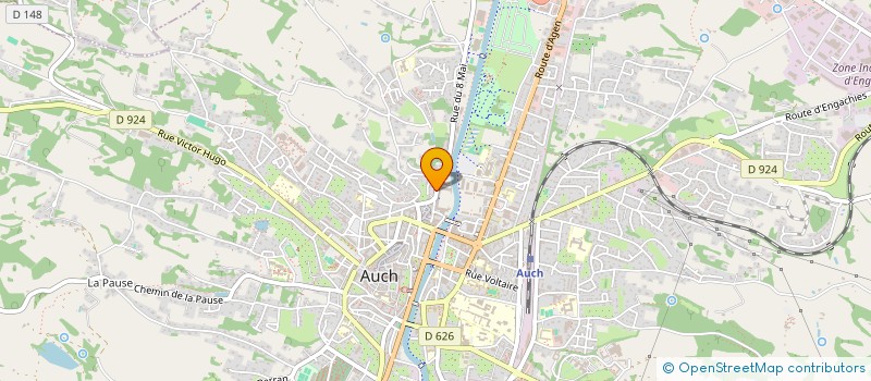 localisation de l'entreprise SYNDIC IMMEUBLE DU 8 MAI  AUCH