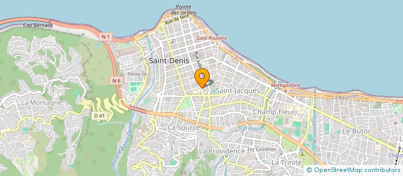 localisation de l'entreprise SYNDIC IMMEUBLE LENORMAND à SAINT-DENIS