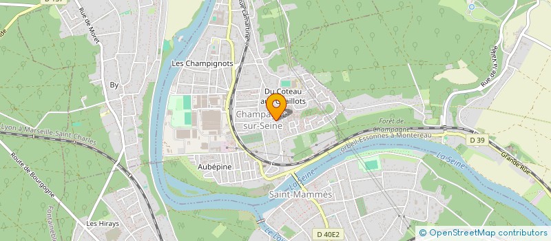 localisation de l'entreprise SYNDIC INTER ADDUC EAU POTAB CHAMP SUR S à CHAMPAGNE-SUR-SEINE