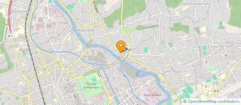 localisation de l'entreprise SYNDIC JEAN BART MAGELLAN  MALZEVILLE