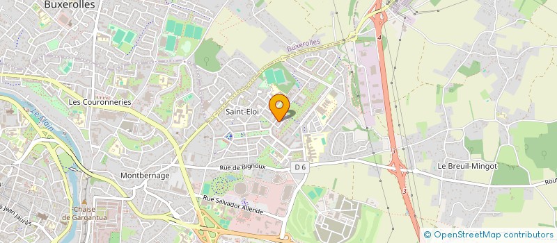 localisation de l'entreprise SYNDIC KALEIDO  POITIERS