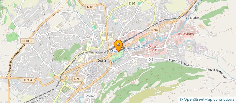 localisation de l'entreprise SYNDIC LE LOMBARD  GAP