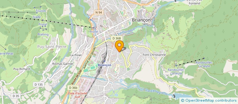 localisation de l'entreprise SYNDIC LE PICCOLO  MONTGENEVRE