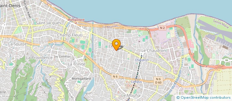localisation de l'entreprise SYNDIC LE PRINCETON à SAINT-DENIS