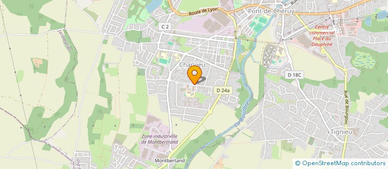 localisation de l'entreprise SYNDIC LES ALLOBROGES à CHARVIEU-CHAVAGNEUX