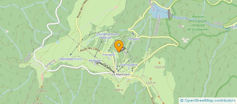 localisation de l'entreprise SYNDIC LOC MON ECOLE SKI FRANCAIS  ODEREN