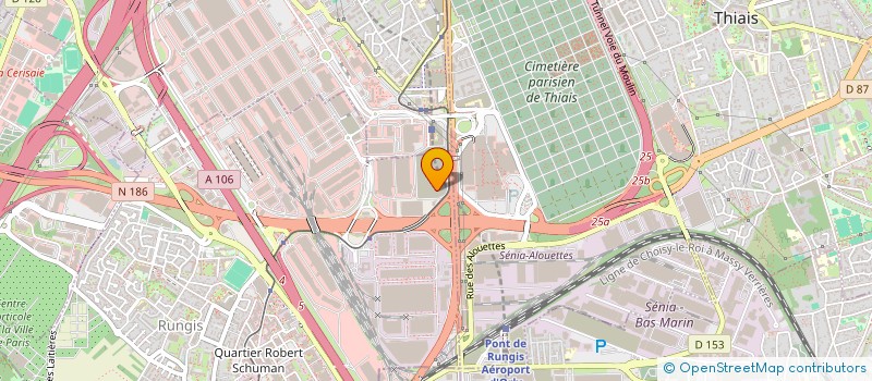 localisation de l'entreprise SYNDIC MANDAT VOLAILLE GIBIER à RUNGIS