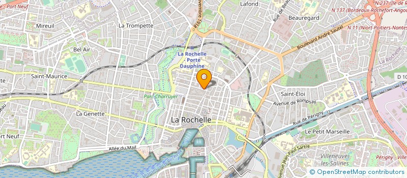 localisation de l'entreprise SYNDIC MINAGE 8  LA ROCHELLE
