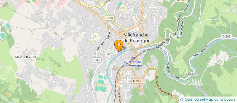 localisation de l'entreprise SYNDIC MR TRANIER  VILLEFRANCHE-DE-ROUERGUE