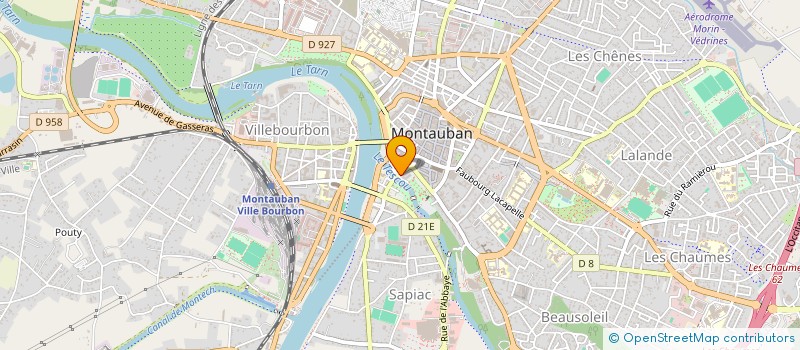 localisation de l'entreprise SYNDIC NAT UNITAIRE INSTIT PE PEGC DU 82  MONTAUBAN