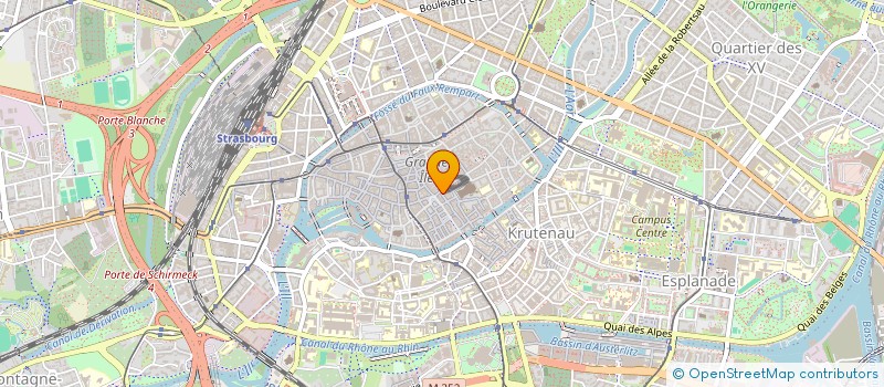 localisation de l'entreprise SYNDIC NEGOCE BOIS D OEUVRE à STRASBOURG