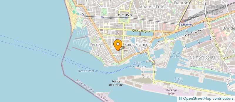 localisation de l'entreprise SYNDIC OCEANE à LE HAVRE