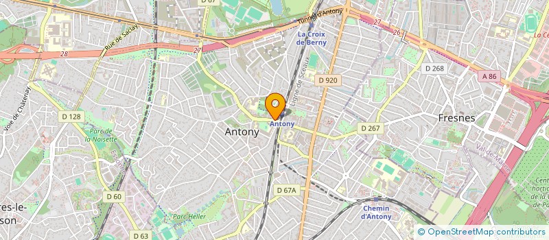 localisation de l'entreprise SYNDIC OFFICE TOURISME ANTONY à ANTONY