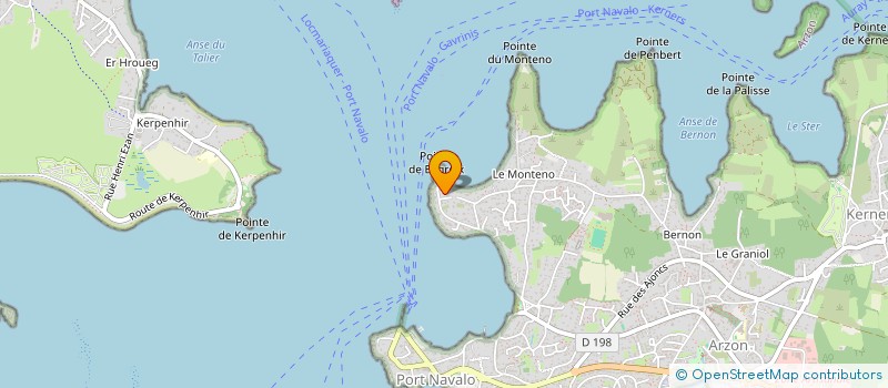 localisation de l'entreprise SYNDIC PROFES PILOTES MARITIMES MAYOTTE à ARZON