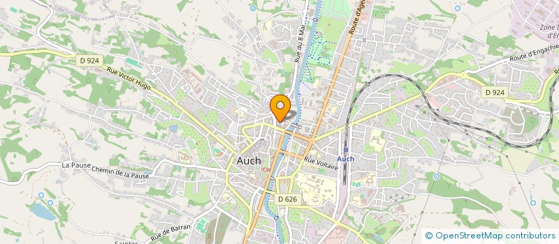 localisation de l'entreprise SYNDIC PROPRIE RESIDENCE MARCEAU  AUCH