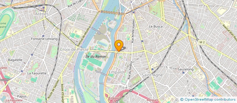 localisation de l'entreprise SYNDIC PROPRIETAIRES IMMEUB LE BELVEDERE  TOULOUSE