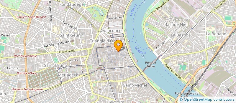 localisation de l'entreprise SYNDIC RESID RUE DES LAURIERS  BORDEAUX