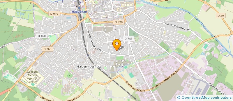 localisation de l'entreprise SYNDIC RESIDENCE 16 RUE DES ABEILLES  HAGUENAU