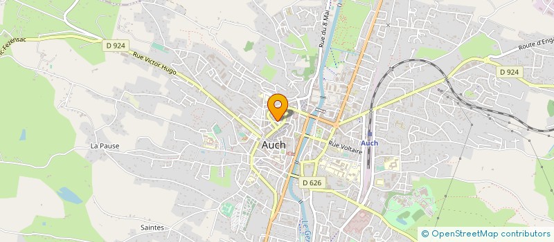 localisation de l'entreprise SYNDIC RESIDENCE ARAMIS  AUCH