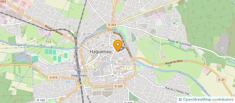 localisation de l'entreprise SYNDIC RESIDENCE LA TURGOTINE  HAGUENAU