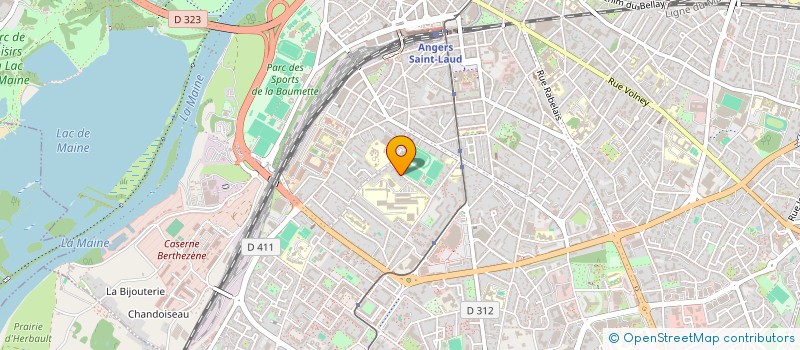 localisation de l'entreprise SYNDIC, RESIDENCE PLEIN SUD à ANGERS