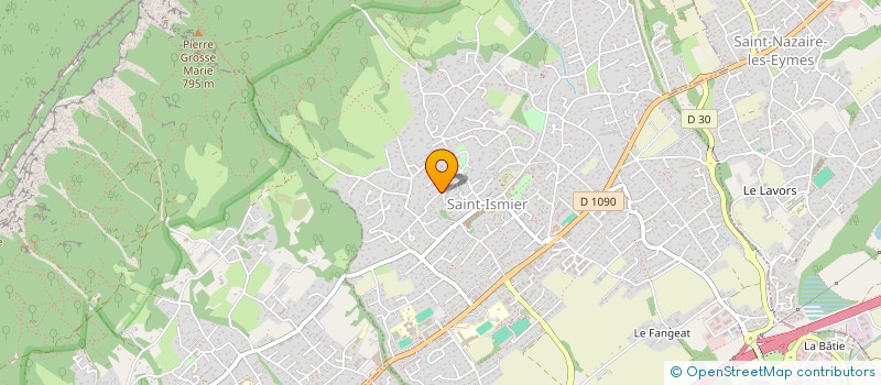 localisation de l'entreprise SYNDIC RESIDENCE SERVICES  SAINT-ISMIER