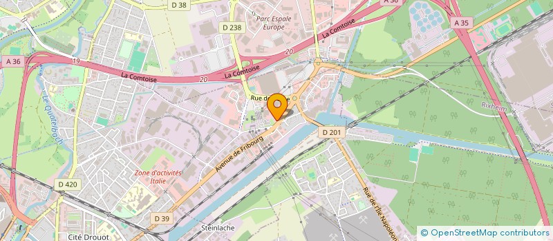 localisation de l'entreprise SYNDIC SERVICES  SAUSHEIM