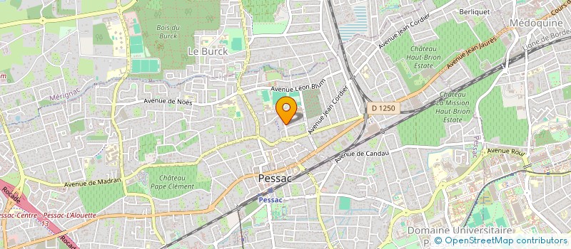 localisation de l'entreprise SYNDIC SOP RES SAINT JOHN'S  PESSAC