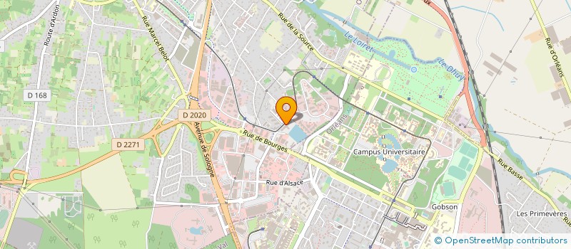 localisation de l'entreprise SYNDIC STANFORD à OLIVET