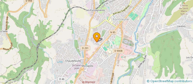 localisation de l'entreprise SYNDIC TERRASSES FONS REGINA  GAP