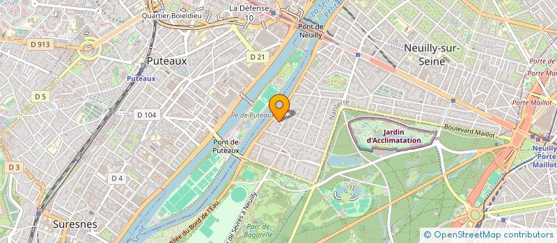 localisation de l'entreprise SYNDIC VOIE PRIVEE R CHARLES METMAN à NEUILLY-SUR-SEINE